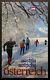 1974 Austria Cross Country Skiing Ski Travel Poster By Albert Herndl Vintage