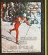 1985 World Cross Country Skiing Championship Sofia Ussr Vintage Poster