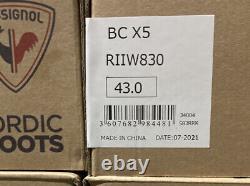 2022 Rossignol BC X 5 Cross-Country Ski Boots RIIW830 Size 43