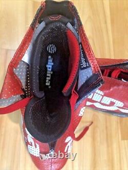 $350 Alpina CCL Competition 2.0 Nordic NNN Cross Country Ski boots 5138-1 Sz 40