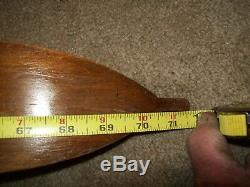 6' C. A, LUND Hastings MINNESOTA Antique C1930's Cross Country skis Maple #2090