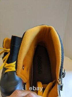 ASOLO AWS 850 Black Leather Cross Country Ski Boots US Womens Size 9 NOS Vintage