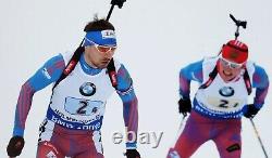 Adidas Biathlon Mens Suit Cross Country Russia Tights Jacket Ski Skinsuit L NEW