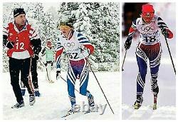 Adidas Nagano Classic XC Cross Country Ski Boots Shoes 1998 Winter Olympics Uk 5