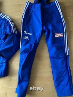 Adidas Olympic Russia Ski Team warm parka puffer jacket pants Women M VGUC