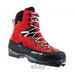 Alpina Alaska Men's Cross Country Ski Boots, Red, M48 MY24