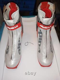 Alpina CSK Competition 2.0 Nordic Skate Ski Boots Carbon Mens Size 41 Mens US 8