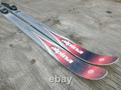 Alpina Discovery 190cm Metal Edge Cross Country Skis Salomon XA BC Auto Bindings