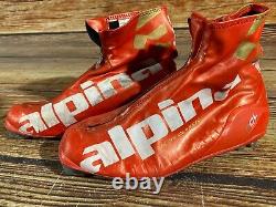 Alpina ECL Elite Nordic Cross Country Ski Boots Size EU42 US9 for NNN