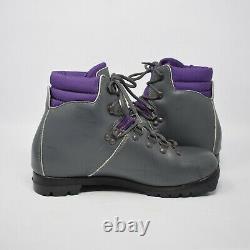 Alpina NNN BC Women Cross Country Gray/Purple Ski Boots