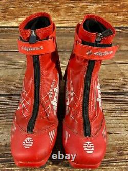 Alpina RJ Nordic Cross Country Ski Boots Size EU41 US8 for NNN