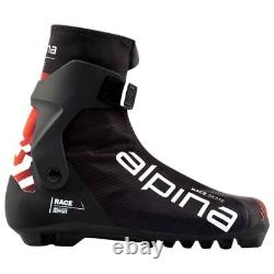 Alpina Race SK Men's Cross Country Ski Boots, Red/Black/White, M43