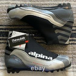 Alpina Ski Boots T10 men's size 9.5 US NNN Cross Country Ski Boots US 9.5