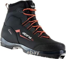 Alpina Snowfield Men's Cross Country Ski Boots, Black, M48 MY24
