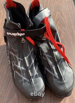 Alpina T30 Combi Touring NNN Black Cross Country Ski Boots Men's Size 44