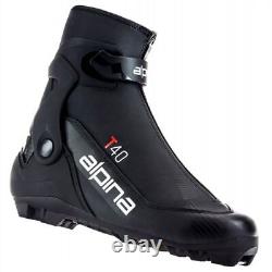 Alpina T 40 Men's Cross Country Ski Boots, Black/Red, M42 MY24