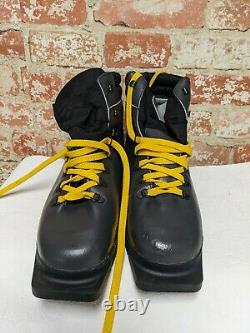 Alpina Vibram cross country ski boots shoes sz 46 nordic 3 pin 75MM New with box