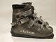 Alpina Ziri Made In Yougosla Vintage Rare 1980s Ski Boots Mens Size 7.5 Grey