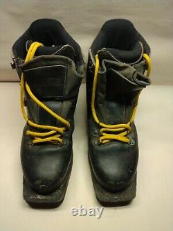 Asolo 3 Pin Telemark Cross Country Ski Boots Size US 9 Men's 75mm NN Vintage