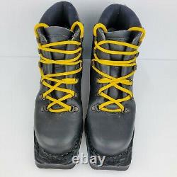 Asolo Alaska 3 Pin 75mm Leather Cross Country Ski Boots Men's Size 8.5