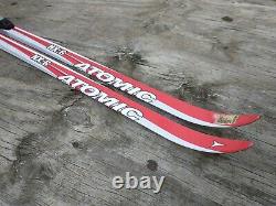 Atomic 189 cm Waxable Cross Country Ski SNS Salomon Profil Bindings Nordic