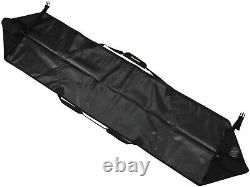 BRUBAKER XC Ski Boot Bag + Cross-Country Ski Bag 195 / 210 cm Black Neon Yellow