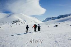 Backcountry Waxless XC Skis Metal Edge Rottefella NNN Cross Country Nordic