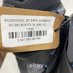 Backcountry cross-country nordic ski boots. Rossignol BC X6, Woman's size 39 #m3