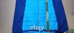 Bjorn Daehlie Womens Boulder Blue Jacket Size L Cross Country Ski Puffer Hooded