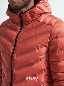 CRAFT Men's Light Down Hooded Jacket, Pepper Red, Size Large, NWT, Reg $230