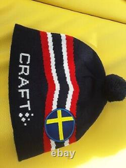 CRAFT SWEDEN Brand Olympic team cap hat cross country snowboard ski biatlon win
