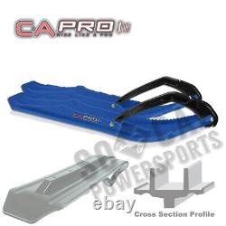 C&A PRO BX Snowmobile Skis BLUE Arctic Cat XF 8000 Cross Country SnoPro (2014)