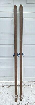 Company 3 Trucker Waxable Wood Cross Country Skis 190cm XC made in Aspen CO USA