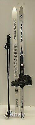 Cross Country BC Ski Package Used Rossignol Tempo Trail Metal Edge Skis