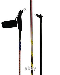 Cross Country Ski Poles Demo Model USSPC O Freedom Gold 150cm