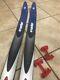 Cross Country Ski's Set 185cm Alpina Solution (73 Inches) Blue Great Condition