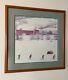 Cross-country Skiing Framed Print Winter Nordic Ski