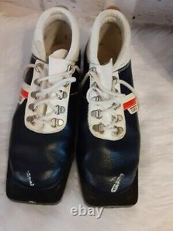 EU 40 Turvista XC cross country 75mm 3 Pin ski boots shoes Womens size 8.5 9
