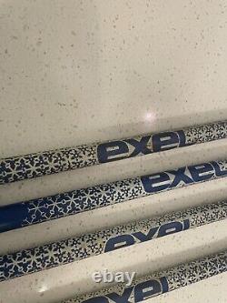 Exel Cross Country Ski Poles 140CM / 55 Made In Canada Blue 2 Pairs Vintage