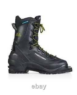 Fischer BCX Transnordic 75 Waterproof Men's Cross Country Ski Boots, Black, M43