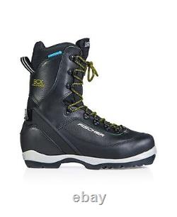 Fischer BCX Transnordic Waterproof Men's Cross Country Ski Boots, Black, M42 MY2