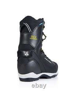 Fischer BCX Transnordic Waterproof Men's Cross Country Ski Boots, Black, M44 MY2