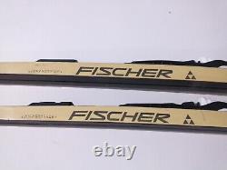 Fischer Cold Classic Waxable 205 cm Skis Cross Country Nordic NNN Auto Binding