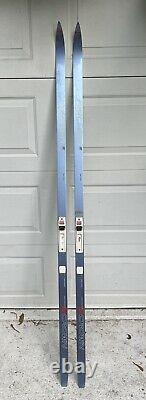 Fischer Crown 205cm Cross Country Skis NNN Rottefella bindings XC
