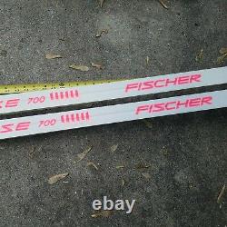 Fischer Crown Base 700 cross country skis Salomon bindings Airtech Rare Vintage