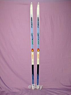 Fischer Double Crown Fiber XC cross country skis 190cm with Salomon SNS bindings