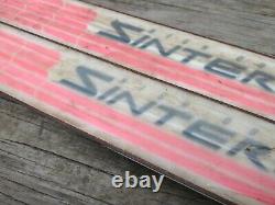 Fischer E99 Waxable 215 cm Metal Edge Cross Country Skis NNN BC Manual Bindings