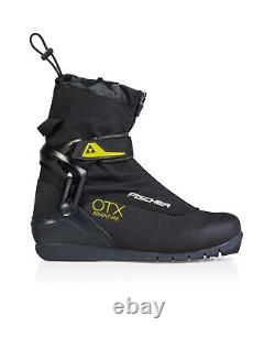 Fischer OTX Adventure Men's Cross Country Ski Boots, Black, M44 MY24