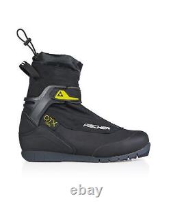 Fischer OTX Trail Men's Cross Country Ski Boots, Black, M43