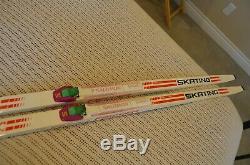 Fischer RCS SKATING Cross Country Skis 195 cm with Salomon Skate SNS Profile